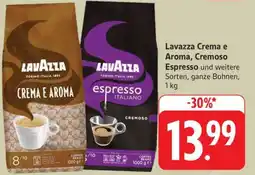 Edeka Lavazza Crema e Aroma, Cremoso Espresso Angebot