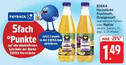 Edeka EDEKA Herzstücke Fruchtsaft, Orangensaft Angebot