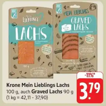 Edeka Krone Mein Lieblings Lachs Angebot