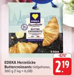 Edeka EDEKA Herzstücke Buttercroissants Angebot