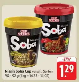 Edeka Nissin Soba Cup Angebot