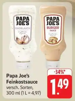 Edeka Papa Joe’s Feinkostsauce Angebot