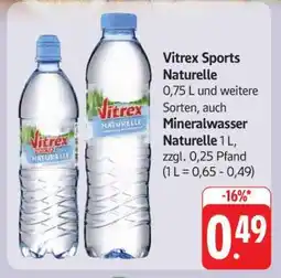 Edeka Vitrex Sports Naturelle Angebot