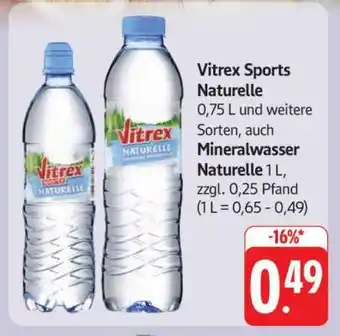 Edeka Vitrex Sports Naturelle Angebot