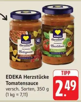 Edeka EDEKA Herzstücke Tomatensauce Angebot
