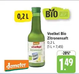 Edeka Voelkel Bio Zitronensaft Angebot