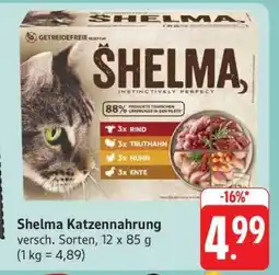 Edeka Shelma Katzennahrung Angebot