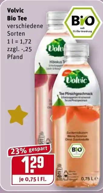 REWE Volvic Bio Tee 1L Angebot