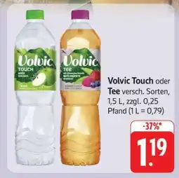 Edeka VOLVIC Touch oder Tee Angebot