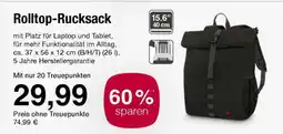 Edeka Rolltop-Rucksack Angebot
