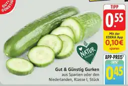 Edeka Gut & Günstig Gurken Angebot