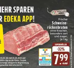 Edeka Frischer Schweinerückenbraten Angebot