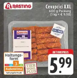 Edeka Rasting Cevapcici XXL Angebot