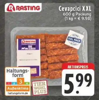 Edeka Rasting Cevapcici XXL Angebot