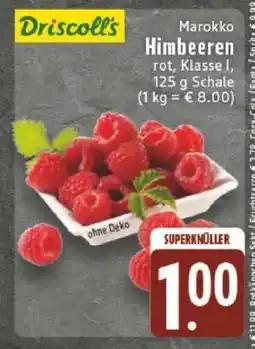 Edeka Driscoll’s Himbeeren Angebot