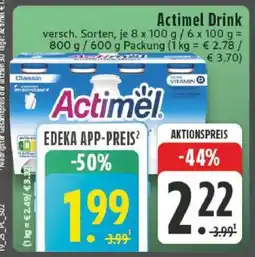 Edeka ACTIMEL Drink Angebot