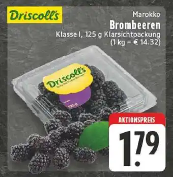 Edeka Driscoll's Brombeeren Angebot