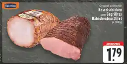 Edeka Original polnischer Kesselschinken oder Gegrilltes Hähnchenbrustfilet Angebot