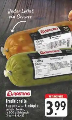 Edeka Traditionelle Suppen oder Eintöpfe Angebot