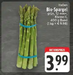 Edeka Bio- Spargel Angebot