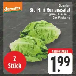 Edeka Bio Mini Romanasalat Angebot
