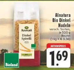 Edeka Alnatura Bio Dinkel Nudeln Angebot