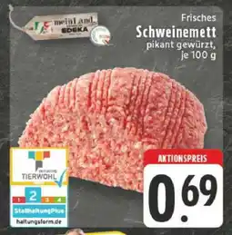 Edeka Frisches Schweinemett Angebot