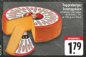 Edeka Toggenburger Sonntagskäse Angebot