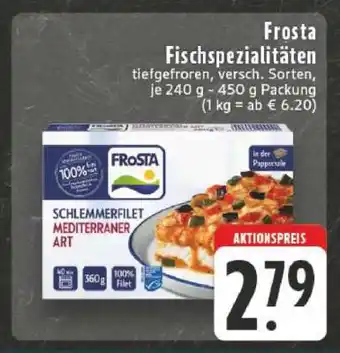 Edeka Frosta Fischspezialitäten Angebot