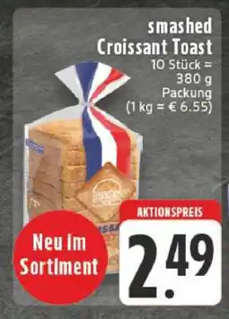 Edeka Smashed Croissant Toast Angebot