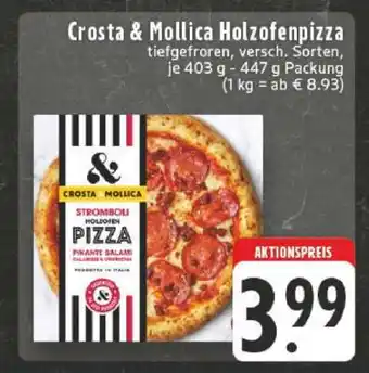 Edeka Crosta & Mollica Holzofenpizza Angebot
