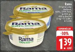 Edeka Rama Original oder Balance Angebot