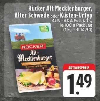Edeka Rücker Alt Mecklenburger, Alter Schwede oder Küsten-Urtyp Angebot