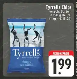 Edeka TYRRELLS Chips Angebot