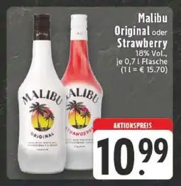 Edeka MALIBU Original oder Strawberry Angebot
