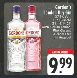 Edeka Gordon’s London Dry Gin Angebot