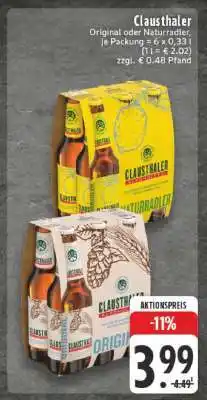 Edeka Clausthaler Angebot