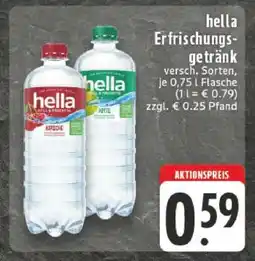 Edeka HELLA Erfrischungsgetränk Angebot