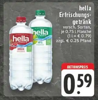 Edeka HELLA Erfrischungsgetränk Angebot