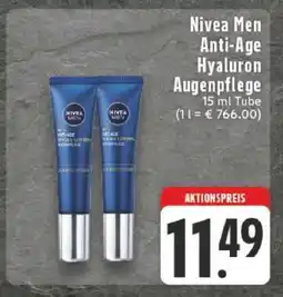 Edeka NIVEA MEN Anti-Age Hyaluron Augenpflege Angebot