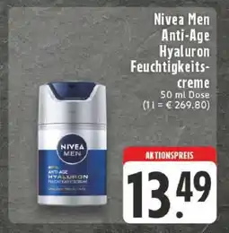 Edeka Nivea Men Anti-Age Hyaluron Feuchtigkeitscreme Angebot