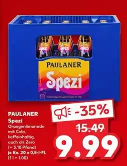Kaufland Paulaner Spezi Angebot