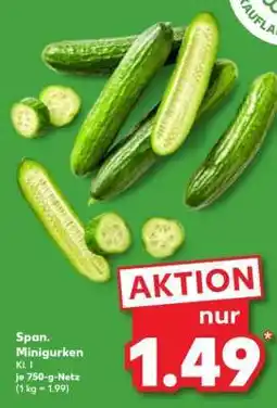 Kaufland Span. Minigurken Angebot