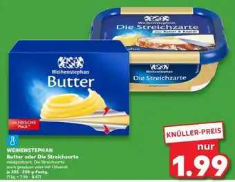 Kaufland WEIHENSTEPHAN Butter oder Die Streichzarte Angebot