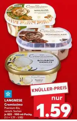 Kaufland LANGNESE Cremissimo Angebot