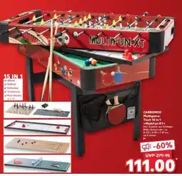 Kaufland CARROMCO Multigame-Tisch 15 in 1 Multifun-XT Angebot