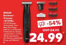Kaufland BRAUN Barthaar-Trimmer XT3110 Angebot