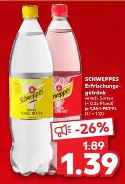 Kaufland SCHWEPPES Erfrischungsgetränk Angebot