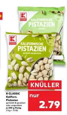 Kaufland K-CLASSIC Kaliforn. Pistazien Angebot