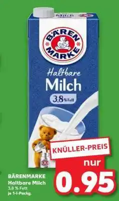 Kaufland Bärenmarke Haltbare Milch Angebot